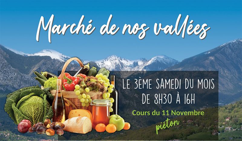 Marché solidaire des vallées, Cagnes sur mer, 18 juin