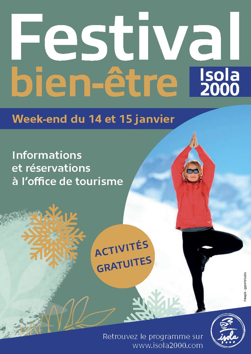 Fetival Bien-Être d'Isola 2000, 15 janvier 2023