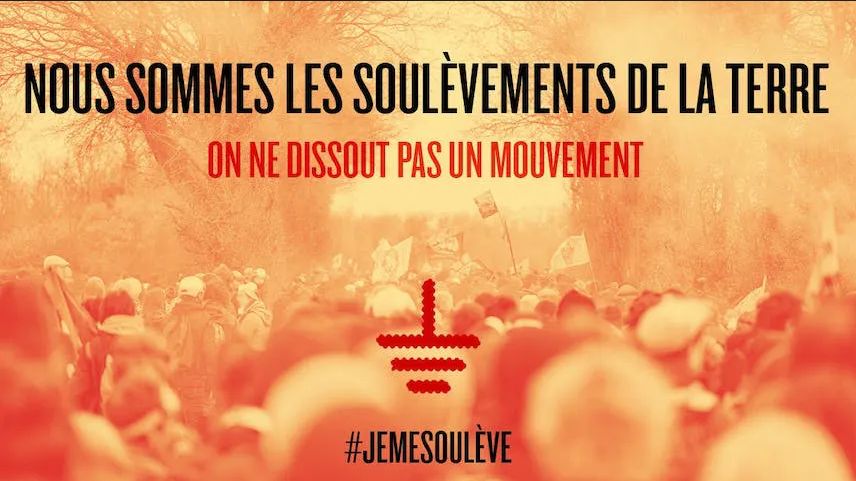 Communiqué « Soutien aux Soulèvements de la Terre » du porte-parole du syndicat SIMPLES