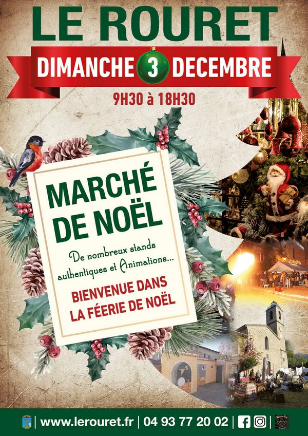 Marché de Noël du Rouret, 3 décembre 2023