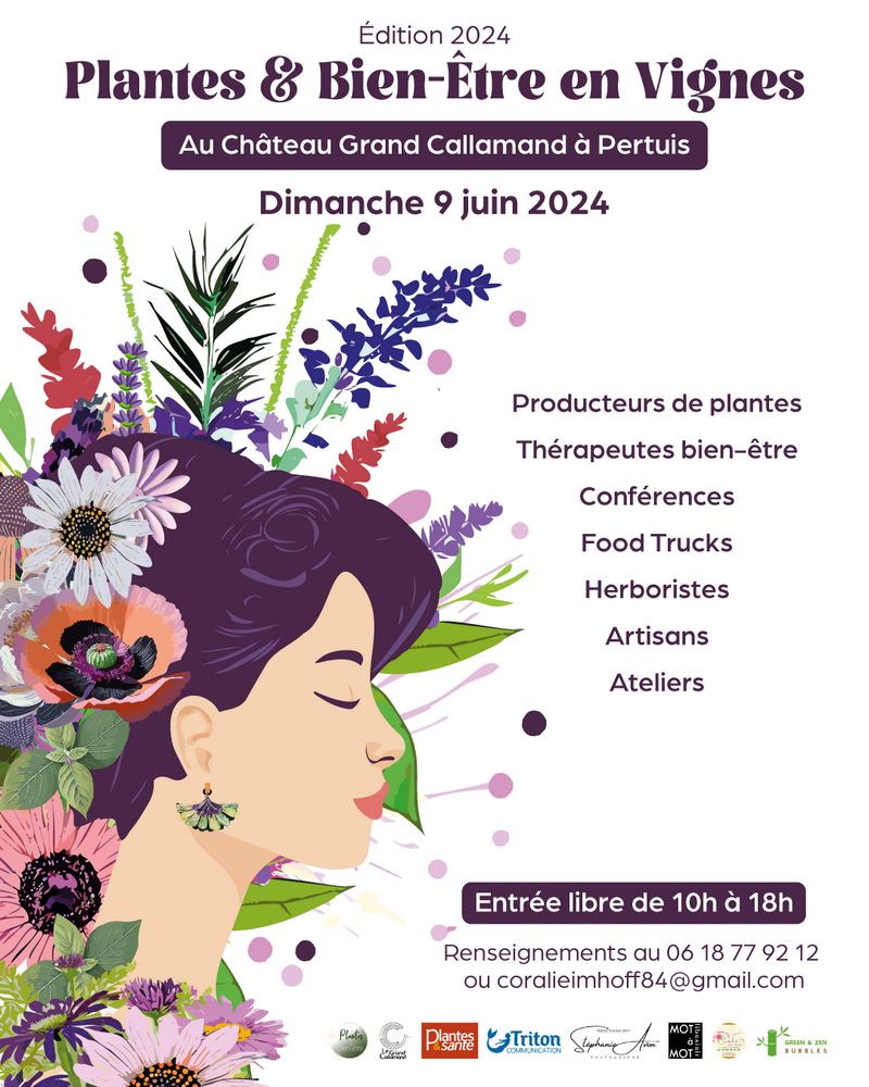 Plantes et Bien-Être en vignes à Pertuis, 9 juin 2024