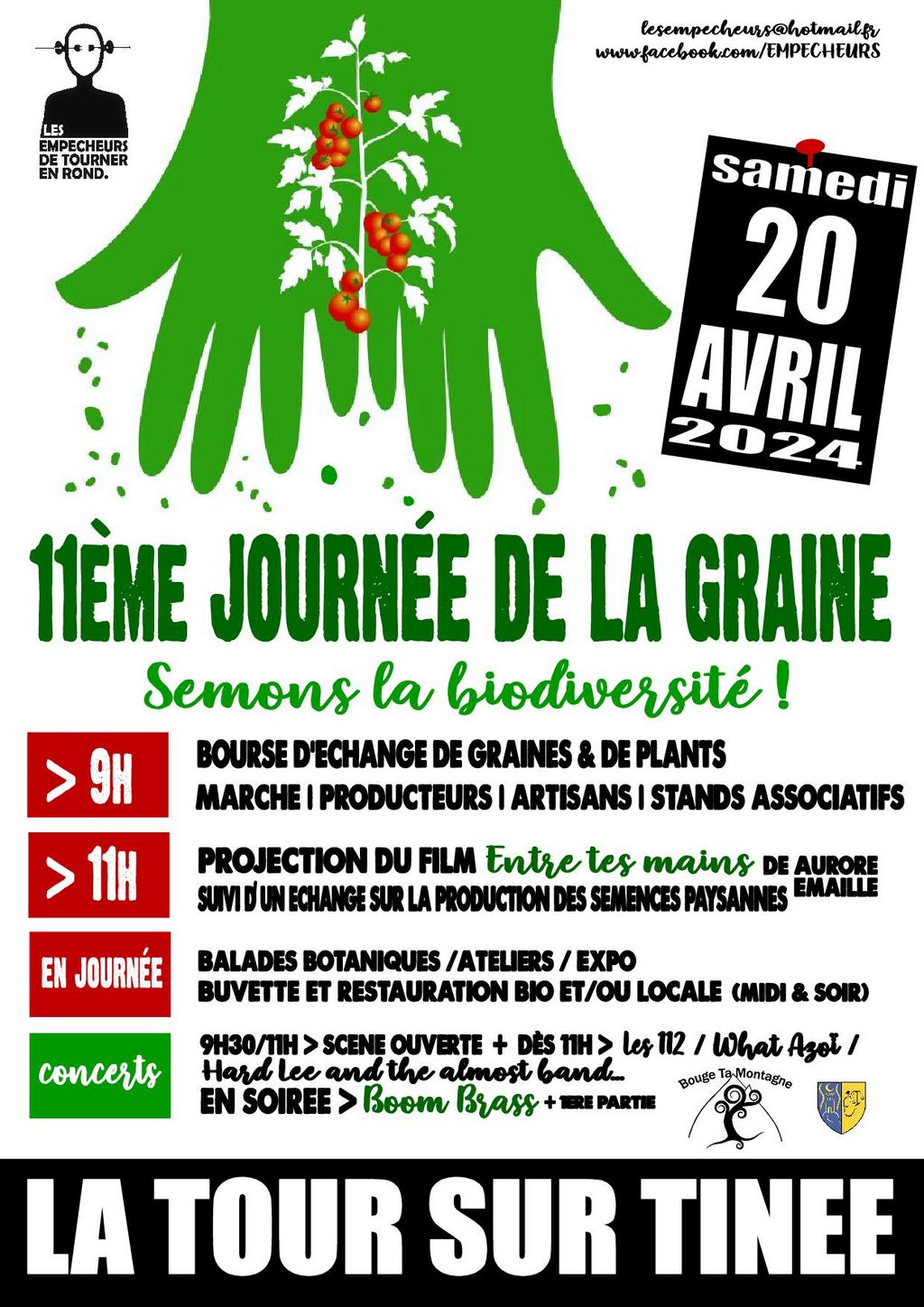 Fête de la Graine à La Tour sur Tinée, 20 avril 2024